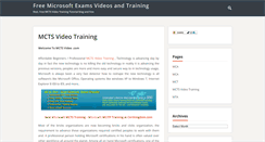 Desktop Screenshot of mctsvideo.com